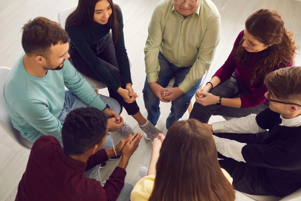 A group therapy session through Fayette, Kentucky Drug and Alcohol Rehab Resources