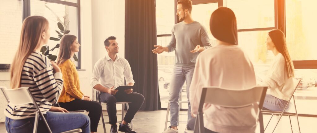 A group session during Florence, Kentucky Drug and Alcohol Rehab Resources 