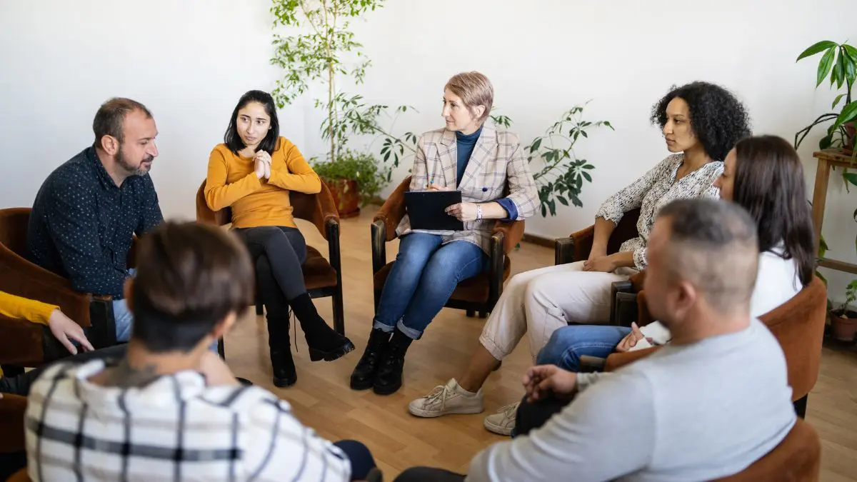 A support group meeting available through Independence, Kentucky drug and alcohol rehab resources. 