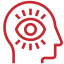 Red icon representing EMDR.