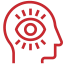 Red icon representing EMDR.